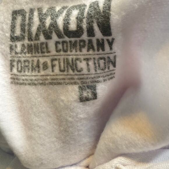 Dixxon Flannel Co. DXF Retro Stripe Cropped Hoodie, White, Women's Medium, NWOT - Picture 8 of 8